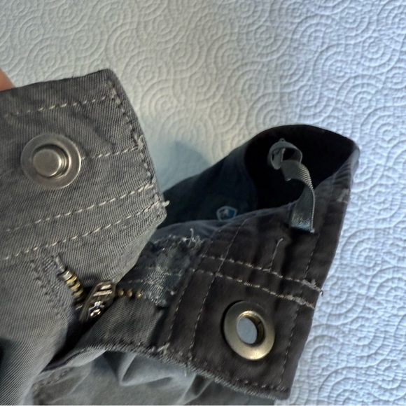 Kuhl Steel Gray Button Accent size 8 - Picture 10 of 12